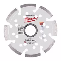 Deimantinis pjovimo diskas Milwaukee AUDD 115 x 22,23 mm