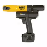 REMS vamzdžių presas Mini-Press 14V ACC Basic-Pack + 3 presavimo galvutės