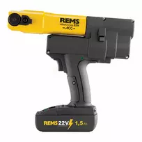 REMS vamzdžių presas Mini-Press 22V ACC Basic-Pack + plastikiniame dėkle + 3 presavimo galvutės
