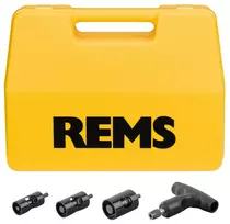 REMS kalibravimo ir kraštų apdailos įrankis KaliGrat E Set 16x2+20x2+25x2,5/26x3 mm, kompozitiniams vamzdžiams