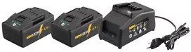 REMS akumuliatorius 22 V 2 x 4,4 Ah + 90 W įkroviklis