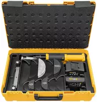 Akumuliatorinis ir tinklo maitinimo vamzdžių lenktuvas REMS Hydro-Swing 22 V Set 12-15-18-22 - 1 x 2,5 Ah