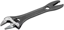 Bahco reguliuojamas raktas su plonais nasrais, 209mm "žuvis", max 32mm