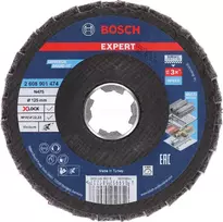Bosch lamelių šlifavimo diskas EXPERT N475 SCN X-LOCK 125 mm, vidutinis