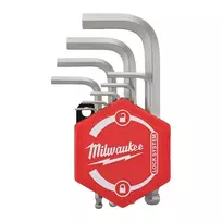 Milwaukee šešiakampių raktų komplektas Compact 1,5-10 mm 9 dalių
