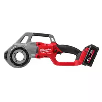 Milwaukee vamzdžių sriegiklis M18 FPT114-802C High Output su akumuliatoriumi