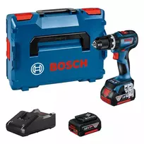 Bosch akumuliatorinis smūginis gręžtuvas GSB 18V-90 C 2 x 5,0 Ah