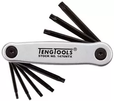 Torx raktų komplektas Teng Tools 1476NTX TX9-TX40