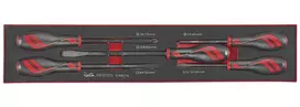 Teng Tools smūginis atsuktuvo komplektas TEXMDTN 5 dalių