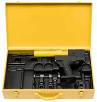 REMS vamzdžių presas Ax-Press 25 L 22V ACC Basic-Pack iš plieno lakšto dėkle, be akumuliatoriaus ir įkroviklio