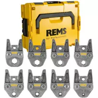REMS presavimo žnyplių komplektas Set BMP ¼-⅜-½-⅝"-¾-⅞-1-1⅛"