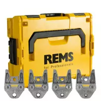 REMS presavimo žnyplių komplektas Set BMP ¼-⅜-½-⅝"