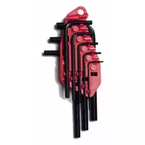 Stanley šešiakampių raktų komplektas 1,5-6 mm, 8 dalių