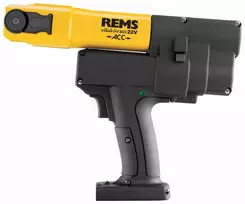 REMS vamzdžių presas Mini-Press 22V ACC Basic-Pack P iš plieno lakšto dėklo, be akumuliatoriaus ir įkroviklio