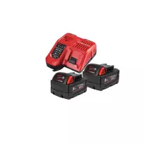 Milwaukee akumuliatorius M18 B5-CR 2 x 5,0 Ah + M12-18 FC įkroviklis