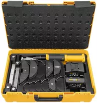 Akumuliatorinis ir tinklo vamzdžių lenktuvas REMS Hydro-Swing 22 V Set 16-18-20-25/26-32