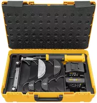 Akumuliatorinis ir tinklo maitinimo vamzdžių lenktuvas REMS Hydro-Swing 22 V Set 12-15-18-22 - 1 x 1,5 Ah