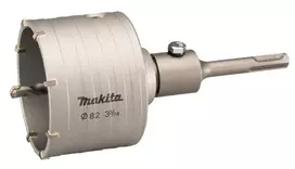 Karūnos grąžtas + SDS-Plus adapteris Makita 82 mm