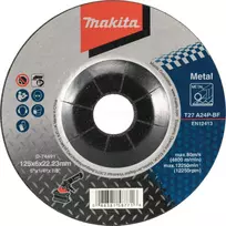 Makita šlifavimo diskas 125 x 6 mm A24P METALL
