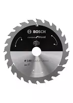 Pjūklo diskas Bosch 140 x 20 x 1,5 mm z24 - Standard for Wood