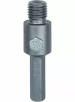 Adapteris Bosch HEX, M16 sriegiu priedams, 80 mm