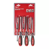 Milwaukee atsuktuvas komplektas Tri-Lobe PZ / SL, 6 dalių