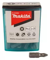 Makita antgalis PH2 x 25 mm 25 vnt