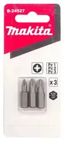 "Makita" antgalių rinkinys PZ1/2/3 x 25 mm 3 dalių