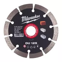 Milwaukee deimantinis pjovimo diskas DU 125 x 22,23 mm