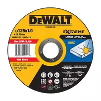 DeWalt pjovimo diskas Extreme INOX 125 x 1,0 x 22,23 mm