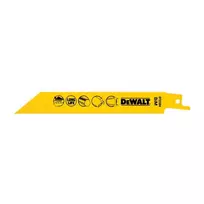 DeWalt pjūklo geležtės DT2384 152 x 1,4 mm BiM 5 vnt