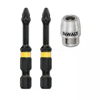 DeWalt smūgio antgalis Impact Torsion PZ2 x 50 mm 2 vnt. + magnetinio stiprumo stipriklis