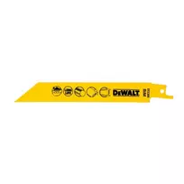 DeWalt pjūklo geležtės 152 x 1,1 mm BiM 5 vnt.