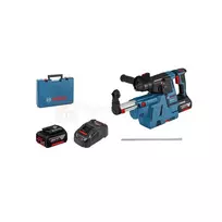 Bosch akumuliatorinis kalimo grąžtas GBH 18V-26 + dulkių surinkimo įrenginys GDE 18V-16