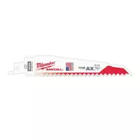 Milwaukee galvos pjūklas AX 150 mm 5 TPI su vinimis medienai 25 vnt.