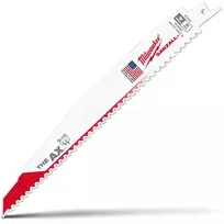 Milwaukee galinio pjūklo ašmenys AX 230 mm 5 TPI, su vinimis medienai 5 vnt.