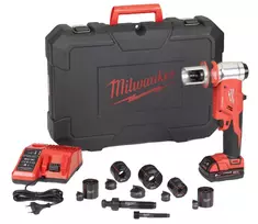 Milwaukee hidraulinis smūginis bokštas M18 HKP-201CA, su priedais