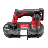 Milwaukee akumuliatorinis juostinis pjūklas M12 BS-402C