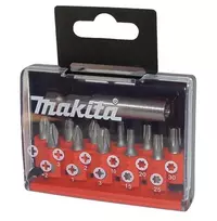 Makita antgalių komplektas D-31083 12 dalių + su magnetu laikiklis