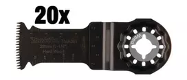 "Makita" panardinimo pjūklo ašmenys 32 mm BiM Starlock TMA053 20 vnt