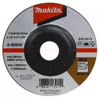 Makita šlifavimo diskas 115 x 6 RST (INOX)