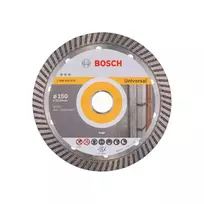 Bosch deimantinis pjovimo diskas Best for Universal Turbo 150 x 22,23 x 2,4 mm