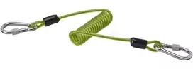 Plastiku danga padengtas spiralinis lynas Luna, 0,45-1,4 m, maks. 2 kg