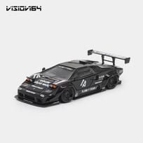 Vision64 In Stock 1:64 LBWK Countach LP500 Diecast Diorama Car Model Collection Miniature Toys