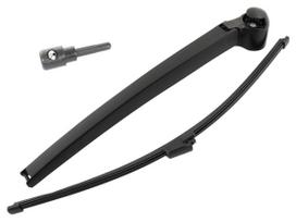 Vw T5 Transporter 2006- Rear Wiper Arm + Blade Version With Flap + Rear Window Washer Nozzle 2 Pcs Set