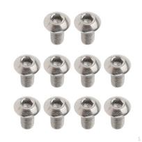 10 vnt./3 Titano šešiakampiai Allen varžtai M3 x 6mm/8mm/10mm/12mm/15 6mm