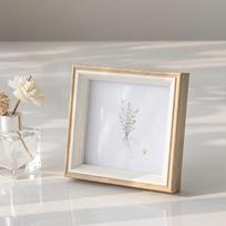1pc Simple Nordic Picture Frame Table Square Plastic Picture Frame 6 Inch Bedroom Living Room Wedding Photo Wash Photo Frame A