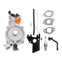 Dual Fuel Conversion Kit Fuel to Gas Carburetor Replacement for GX200 170F 210CC 212CC Generator