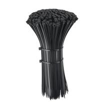 Multicolor Self-Locking Nylon Cable Ties: Red, Yellow, Blue, Green, Black, White, Purple, Orange, Pink Binding Straps (Sizes: 3x100, 3x150, 3x200)