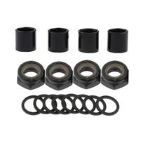 Skateboard Truck Spacers Nuts Cruiser Longboard Roller Skates Hardware juoda